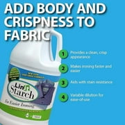 Linit® Concentrated Liquid Laundry Starch for Clothes, Crafts, and Fabric, 64 fl oz
