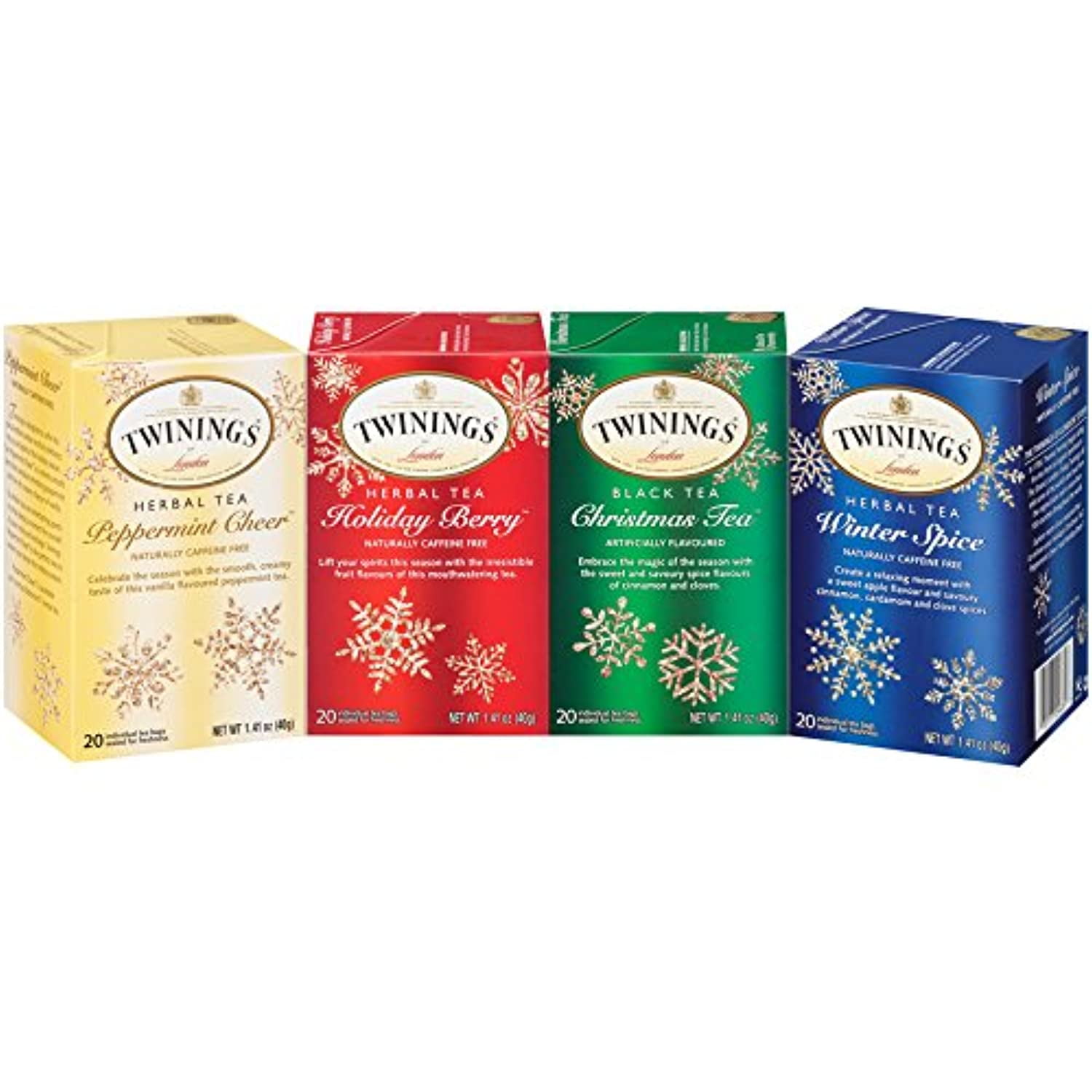 Buy wholesale Christmas Discovery Box - 72 tea bags & infusions