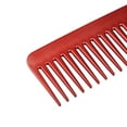 thumbnail image 5 of Vocoste Wide Tooth Hair Comb Hair Detangling Comb for Wet and Dry Plastic Red, 5 of 6
