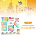 thumbnail image 3 of Tmvgtek Kit De Álbum De Fotos De Funda Protectora 14 En 1 Para Instax Mini 11 (Multicolor), 3 of 9