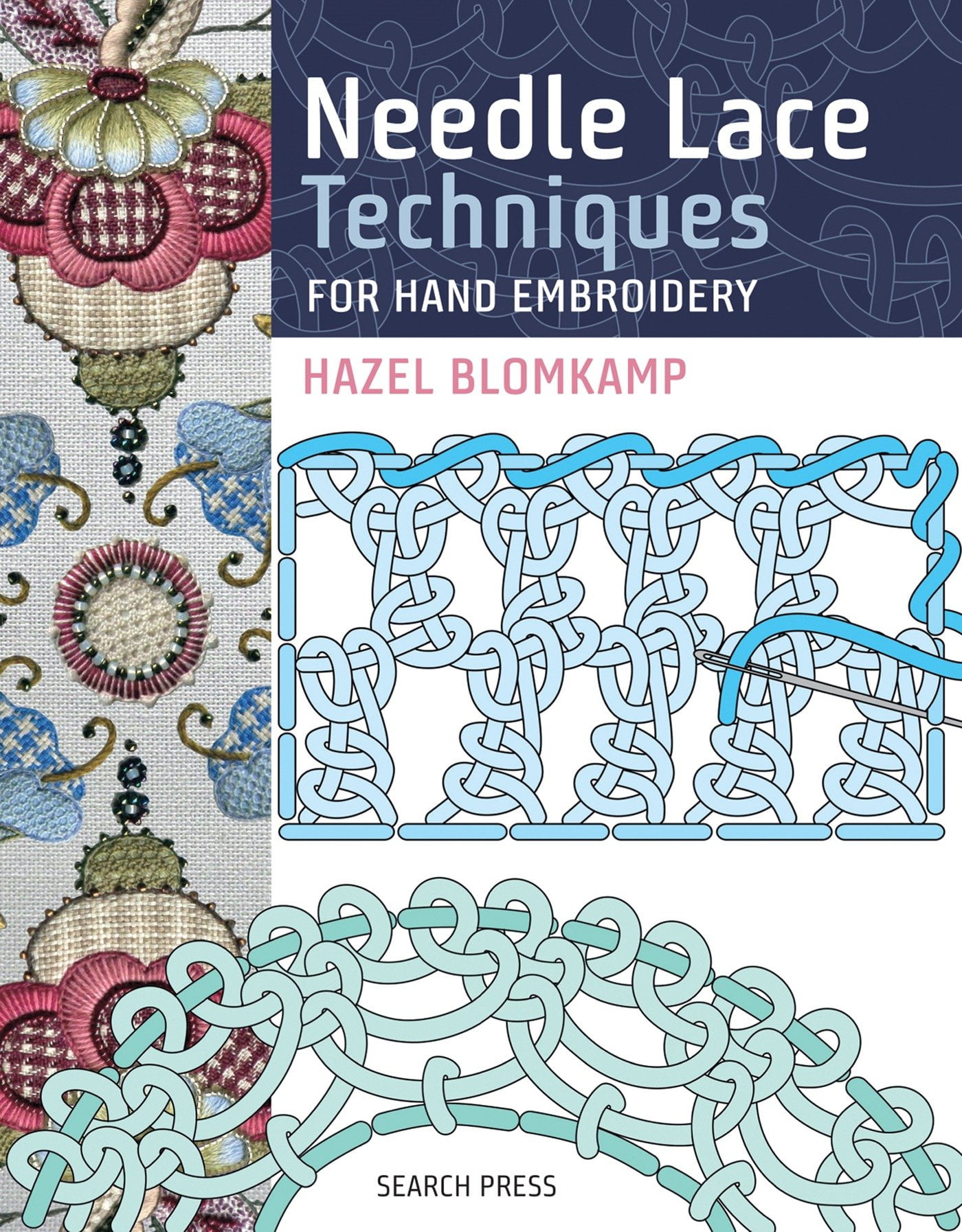 Needle Lace Techniques for Hand Embroidery (Hardcover)
