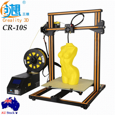 Creality CR-10 3D Printer Prusa I3 DIY Kit Aluminum Large Print Size 300x300x400mm