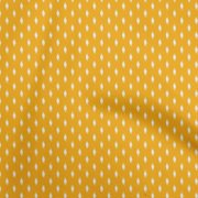 oneOone Cotton Flex Yellow Fabric Asian Ikat Sewing Fabric By The Yard Printed Diy Clothing Sewing Supplies 40 Inch Wide