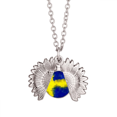 thumbnail image 1 of Pendentif Pendentif Pendentif Drapeau Suédois, 1 of 3
