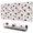 White Cow Dot, variant on Long Mouse Pads for Desk,White Cow Dot Pattern Desk Mats on Top Of Desks, Desk Mouse Pad Extra Large with 3mm Non-Slip Base and Stitched Edge for Gaming,Office,Work,Home 31.5"x11.8"