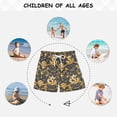 thumbnail image 6 of joogoo Boys Swim Trunks Vintage Gold Dollar and Chain Beach Board Shorts Drawstring Swimsuit 5T, 6 of 6