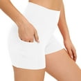 thumbnail image 3 of Miluxas Tennis Dress for Women Workout Dress with Shorts Athletic Dress for Exercise Golf Dresses White 8(L), 3 of 5