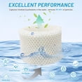 thumbnail image 4 of Filtros absorbentes para humidificadores Lemige compatibles con Honeywell HC-888, HC-888N, Duracraft DCM-200, DH-890 (paquete de 4), 4 of 7