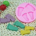 thumbnail image 5 of Silicone 3D Baby Foot Fondant Mold - DIY Baking Mould for Sugarcraft Cake - Baby Shower Cake Topper Decoration, 5 of 6