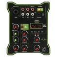 thumbnail image 2 of Tablero de Sonido Mezclador de 5 Canales, Múltiples Jacks Mezclador de Sonido USB DE 3 SMIGMINOS 3 SGIGMO DE EQ METAL CUERPO +48V Botón Phantom Para Ktv para Fiesta, 2 of 7