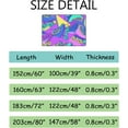 thumbnail image 3 of FREEAM Soft Foam Nursery Area Rugs Roller Skates Retro Non Slip Play Mats for Kids Boys Girls Playing Room Living Room80x58 inch, 3 of 6