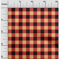 thumbnail image 1 of oneOone Organic Cotton Voile Fabric Gingham Check Print Fabric By The Yard 42 Inch Wide, 1 of 4