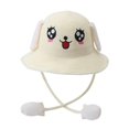 thumbnail image 2 of yuksok Bunny Straw Hat Cap Fashionable Cute Protection for Trips Dress up Commuting White, 2 of 9