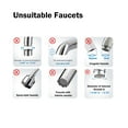 thumbnail image 6 of Frizzlife DS99 Dual Countertop Water Filter System, 8-Stage Stainless Steel Faucet Water Filtration System, 6 of 9