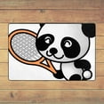 thumbnail image 5 of ZICANCN Area Rugs Doormat , Panda Sportive Facecloth Non-Slip Floor Mat Rug for Living Room Kitchen Sink Area Indoor Outdoor Entrance 36"x24", 5 of 9