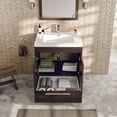 thumbnail image 4 of Eviva Lugano 30" Gray Oak Modern Bathroom Vanity with White Integrated Acrylic Sink, 4 of 7