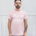 thumbnail image 3 of Tee Hunt Custom Motorcycles Road Tested T-Shirt Bobber Biker Gang MC Men's Tee, Light Pink, 3X-Large, 3 of 5