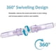 thumbnail image 5 of 5PCS Oxygen Tubing Swivel Connector Supply for Home Oxygen, 360 Degree Swivel, 5 of 5