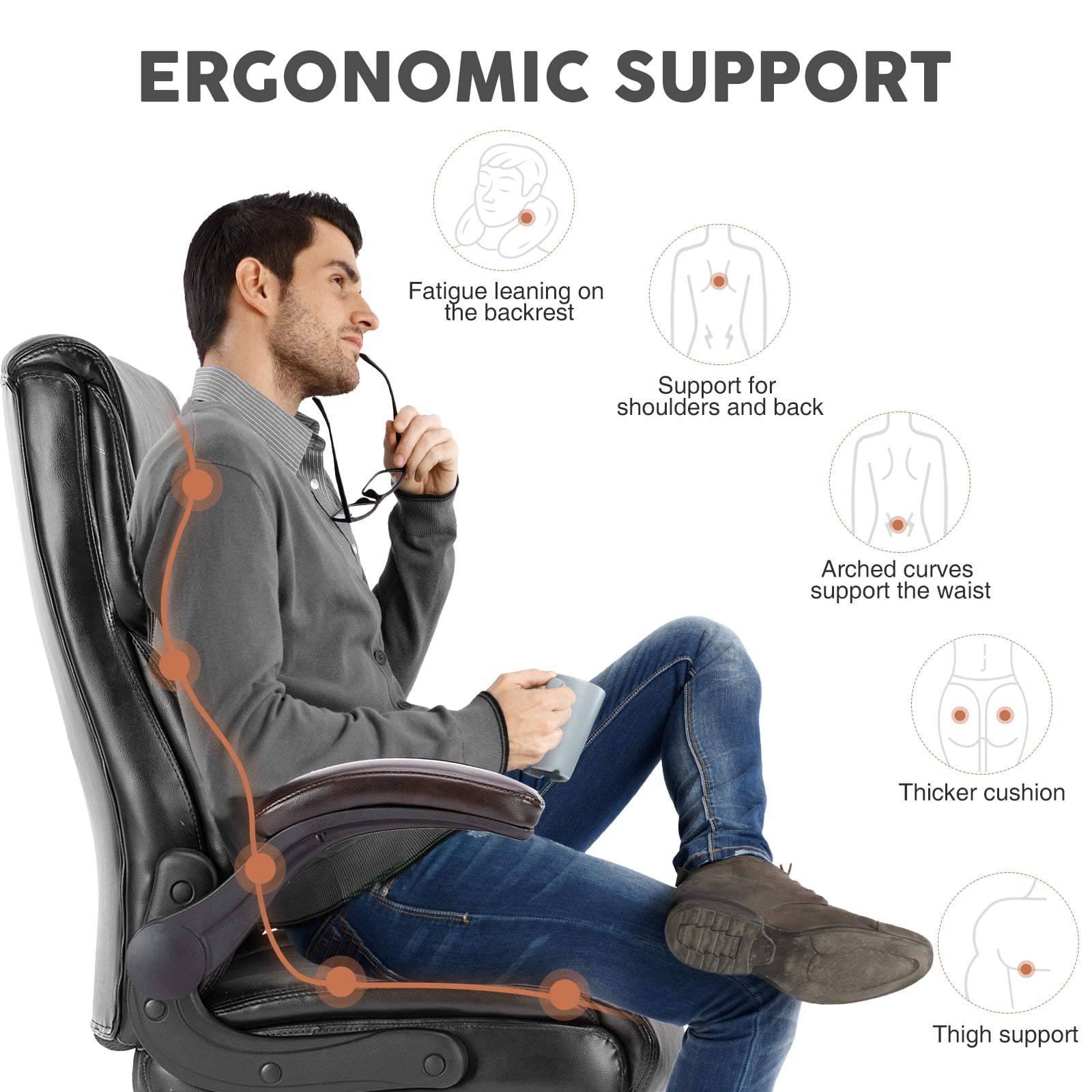 MAYEERTY Armless Office Desk Chair, Fabric Padded Modern Swivel,Height Adjustable Wide Seat Computer Task Vanity Chair for Home Office,Mid Back Accent Chair,Yellow