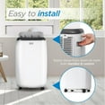 thumbnail image 2 of BLACK+DECKER 10,000 BTU ASHRAE (6,000 BTU SACC/CEC) Portable Air Conditioner with Remote Control, White, 2 of 6
