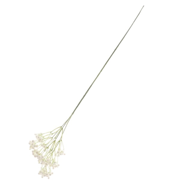 Hermosa Flor Artificial de Gypsophila, Flores Decorativas Bebé , Flor Nupcial para Boda, Bricolaje (1 Pieza) Blanco Gloria Flores Artificiales