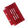 thumbnail image 4 of Motorcycle Radiator Oil Cooling System Aluminium Alloy Fit for 138CC 140CC 150CC PIT PRO Bike Trail Bike Dirt BikeRed, 4 of 5