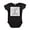 Black, variant on CafePress - Authentic Bonehead - Cute Infant Bodysuit Baby Romper - Size Newborn - 24 Months