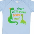 thumbnail image 4 of Inktastic My Great Grandma Loves Me Boys Baby Bodysuit, 4 of 5