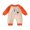 Apricot Ghost, variant on Halloween Newborn Baby Boys Girl Outfits Ghost Pumpkin Long Sleeve One Piece Jumpsuit Romper Fall Clothes 0-18M