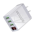 thumbnail image 4 of Adaptador de corriente USB Hugo Carga rápida Blanco, 4 of 6