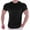 Black, variant on WMTBSRSW Men's Muscle Round Neck T Shirt Short Sleeve Longline Basic Shirt Quick Dry Gym Workout Athletic Tee Shirts