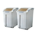 thumbnail image 1 of Recipiente de almacenamiento de alimentos HANAMYA de 33 litros con vaso medidor sin BPA, 1 of 9
