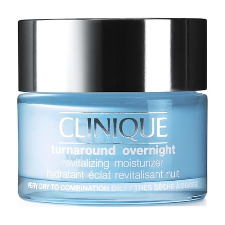 Clinique Turnaround Overnight Revitalizing Moisturizer Face Cream | Hydrating   Plumping, 1.7 Fl Oz