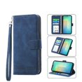 thumbnail image 4 of Funda Tipo Billetera para Samsung Galaxy A07 Carcasa Abatible con Porta Tarjetas, Bolsillo para Efectivo, Soporte Ajustable, Cierre Magnético y Correa de Muñeca Azul, 4 of 6