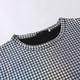 thumbnail image 3 of pstuiky camisetas para hombre, Top de cuello redondo de manga corta con purpurina para discoteca de color liso para hombre camisetas de hombre xl, 3 of 6