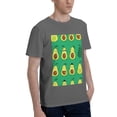 thumbnail image 2 of Bingfone Cartoon Fruit 1 Men'S Loose Fit Short-Sleeve Pocket T-Shirt, 2 of 7