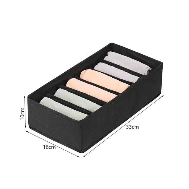 UMMH Organizer Dividers 24 Cell Drawer Organizers Fabric Foldable