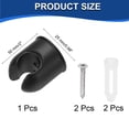 thumbnail image 2 of Shower Head Holder, Zinc Alloy Handheld Bidet Sprayer Holder with Screws for Faucet Bathtub (, walmart_us), 2 of 6