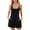 Black2, variant on ameIAEA Womens Athletic Workout Romper Summer Casual Sleeveless Spaghetti Strap Short Jumpsuits with Pockets