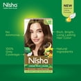 thumbnail image 5 of Nisha Creme Hair Color | Permanent Long Lasting Brown Hair Dye Color Kit | Light Brown | 4.05 Oz (Pack Of 2), 5 of 11