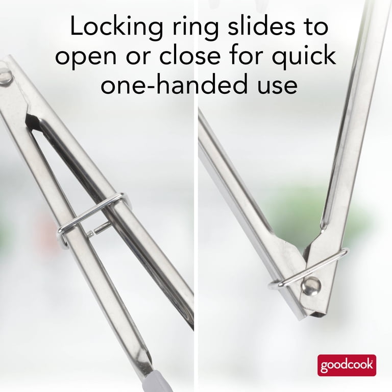 GoodCook Pro 7-Inch Mini Tongs, 2-Pack photo 6