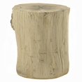 thumbnail image 2 of Mesa de Acento Benzara Rennie con Forma de Tronco de Cemento Falso de 36 cm, 2 of 2