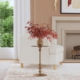 thumbnail image 2 of Mesa auxiliar Butler Zora Bronze Iron Pedestal Gold 19.25H, 2 of 8