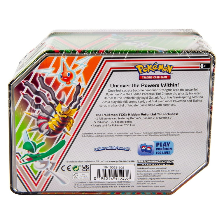Pokemon Trading Card Games Hidden Potential Tin Giratina V - Walmart.com