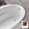 thumbnail image 3 of Tapón de desagüe de baño Artiwell universal con punta cromada, 3 of 7