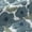 Blossoms Light Blue, variant on Noble Linens Floral Pattern Cotton Bath Mat, 24 in x 17 in, Blossoms Light Blue