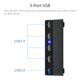 thumbnail image 3 of Hub USB de 5 puertos para PS4 Slim Edition, USB 3.0/2.0 Adaptador de alta velocidad Accesorios Expansión Hub Conector Divisor Expansor para 4 consolas de juegos Slim Edition, 3 of 6
