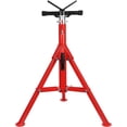 thumbnail image 1 of Robust Steel V - Head Pipe Jack Stand - Heavy - Duty Construction, 28 - 52 Inch Adjustable Height, 2500 Lb Load Capacity, Portable Folding Legs, Great, 1 of 5