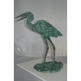 thumbnail image 4 of Nifao Heron Outdoor Fountain Statue, Bronze Garden Water Feature Sculpture for Patio & Yard – Garden Outdoor Decor Sculpture, 14"L x 24"W x 26"H, 4 of 11