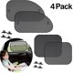 thumbnail image 1 of 4 pcs Universal Car Window Sunshade UV Protection Car Curtain Auto Window Sun Shade Sun Visor Protection Windows Film, 1 of 4